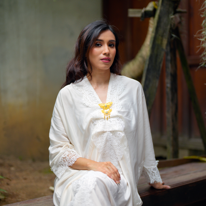 Kaften Lacey - Offwhite