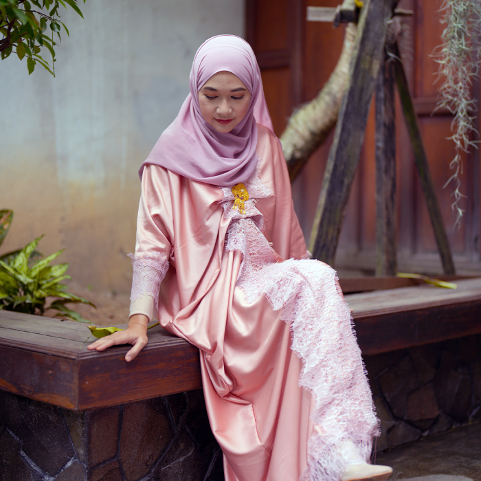 Kaften Lacey - Dusty pink